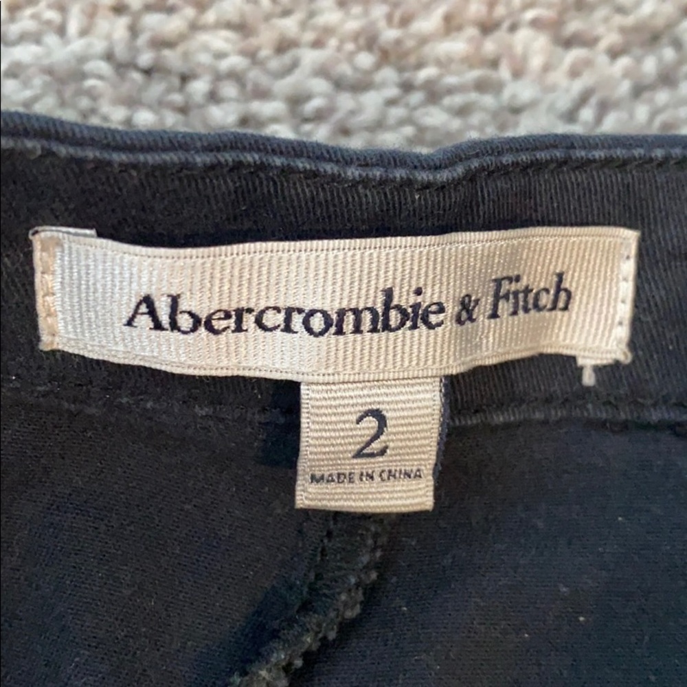 Black cotton skort - Picture 4 of 4